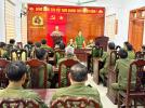 Tổ cảnh sát giao thông địa bàn Nghĩa Đàn triển khai kế hoạch tuần tra, kiểm tra, xử lý xe chở hàng vượt quá tải trọng, tự ý cơi nới