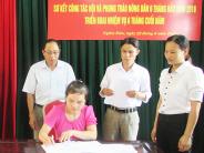 Hội nông dân Nghĩa Đàn sơ kết công tác hội 6 tháng