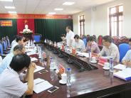 Ban chỉ huy PCTT, TKCN tỉnh kiểm tra tại Nghĩa Đàn