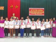 Nghĩa Hồng tuyên dương học sinh có thành tích xuất sắc tiêu biểu năm học 2015 - 2016