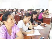 Tập huấn công tác y tế trường học năm học 2016 - 2017