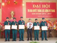 Đại hội thi đua quyết thắng LLVT huyện Nghĩa Đàn giai đoạn 2012 - 2017