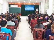 Tập huấn “ Tiếp tục đổi mới phong cách, thái độ phục vụ của cán bộ y tế hướng tới sự hài lòng của người bệnh”