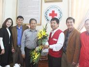 Chúc mừng Hội Chữ thập đỏ huyện nhân ngày thành lập