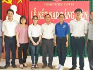 Trường THPT 1/5 tổ chức Lễ kết nạp Đảng viên mới