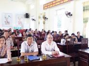 Tuyên truyền chính sách BHXH tự nguyện và BHYT hộ gia đình tại xã Nghĩa Tân