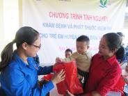 600 trẻ em được khám, chữa bệnh miễn phí