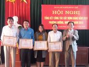 Khối Đoàn thể tổng kết công tác xây dựng Đảng năm 2018