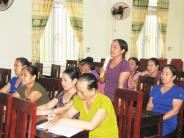 Hội LHPN xã Nghĩa Tân sơ kết giữa nhiệm kỳ 2016 - 2021