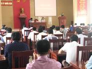 Hội nghị Ban Chấp hành Đảng bộ huyện Nghĩa Đàn mở rộng