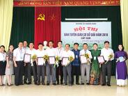 Hội thi Ban tuyên giáo cơ sở giỏi cụm 3 năm 2019 