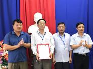 Công bố quyết định thành lập chi bộ Trung tâm Văn hóa, thể thao và Truyền thông