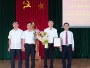 Công bố Quyết định chỉ định Ủy viên BTV Đảng ủy xã Nghĩa Khánh, nhiệm kỳ 2015-2020