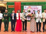Đồng chí Phan Tiến Hải chúc mừng  ngày nhà giáo Việt Nam 20/11