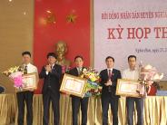  Ban Tổ chức Huyện ủy Nghĩa Đàn vinh dự được nhận Bằng khen của Thủ tướng Chính phủ