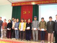Tập đoàn TH tặng quà tại xã Nghĩa Lâm