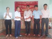 Trao nhà đại đoàn kết tại xã Nghĩa Đức
