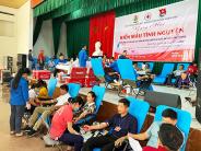 Hai đợt hiến máu thu được 1.071 đơn vị máu