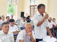 Đại biểu HĐND tỉnh tiếp xúc cử tri trước kỳ họp thứ 15 tại xã Nghĩa Đàn