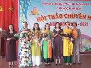 Hội thảo chuyên môn năm học 2020 – 2021 cấp học mầm non