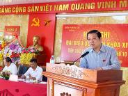 Bí thư Trung ương Đảng Phan Đình Trạc tiếp xúc cử tri Nghĩa Đàn