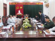 Phiên họp Thường trực Huyện ủy mở rộng