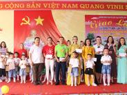 Giao lưu “ gia đình tí hon” cụm sô 4