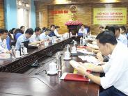 Nghĩa Đàn tham gia trực tuyến tập huấn nghiệp vụ công tác bầu cử Quốc hội và HĐND các cấp