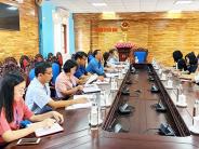 Kiểm tra công tác tuyên truyền bầu cử trên địa bàn huyện Nghĩa Đàn