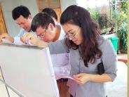 Đồng chí bí thư Huyện ủy kiểm tra công tác chuẩn bị bầu cử tại xã Nghĩa Lộc