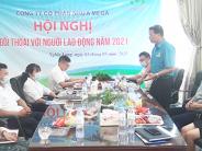 Hội nghị đối thoại với người lao động năm 2021
