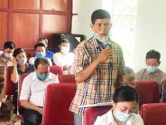 Đại biểu HĐND tỉnh tiếp xúc cử tri tại xã Nghĩa Mai 