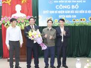  Công bố Quyết định bổ nhiệm giám đốc BHXH huyện Nghĩa Đàn