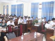 116 học viên tham gia tập huấn công tác Tổ chức xây dựng Đảng