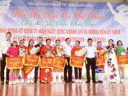 Đội chi hội Tân Minh giành giải nhất Hội thi Dân vũ thể thao với chủ đề  “Vũ điệu khỏe đẹp”