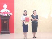 Công bố quyết định bổ nhiệm phó trưởng ban Tổ chức Huyện ủy