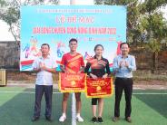 Nghĩa An, Thị trấn Nghĩa Đàn dành giải  nhất bóng chuyền Công Nông Binh 2022