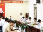Phiên họp thường kỳ BTV Huyện ủy tháng 11 năm 2022