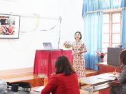144 giáo viên tham gia Hội thi giáo viên dạy giỏi huyện cấp mầm non