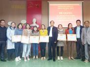 BẾ GIẢNG LỚP HỌC NGHỀ SƠ CẤP MAY DÂN DỤNG TẠI XÃ NGHĨA LẠC