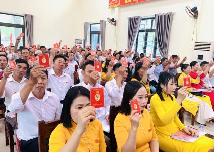 Phiên trù bị Đại hội Đại biểu Đảng bộ xã Nghĩa Mai lần thứ I, nhiệm kỳ 2025 – 2030