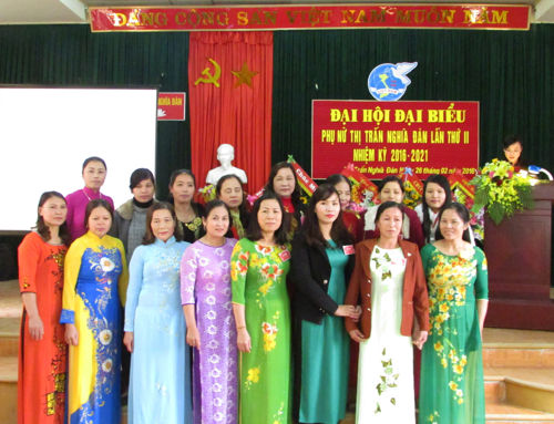 Hội LHPN thị trấn Nghĩa Đàn 5 năm liên tục hoàn thành xuất sắc nhiệm vụ