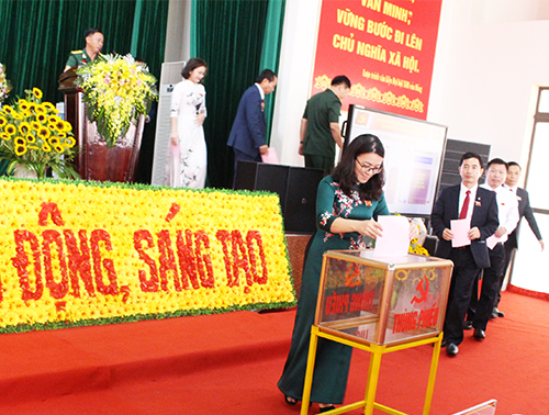 Phiên khai mạc chính thức Đại hội đại biểu Đảng bộ huyện Nghĩa Đàn lần thứ XXIX, nhiệm kỳ 2020 - 2025