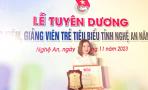 Nguyễn Thị Dung – giáo viên trẻ tiêu biểu trong học tập, làm theo tư tưởng, đạo đức, phong cách Hồ Chí Minh
