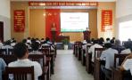 Hội nghị BCH Đảng bộ huyện mở rộng thông qua Phương án dự kiến điều chỉnh lại tên gọi sau sắp xếp ĐVHC cấp xã