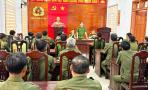Tổ cảnh sát giao thông địa bàn Nghĩa Đàn triển khai kế hoạch tuần tra, kiểm tra, xử lý xe chở hàng vượt quá tải trọng, tự ý cơi nới