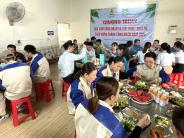 LĐLĐ huyện Nghĩa Đàn tổ chức chương trình bữa cơm Công đoàn và giải nhiệt mùa hè