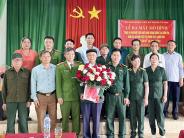 Ra mắt mô hình Mô hình “Công an phối hợp với Cựu chiến binh trong tuần tra bảo đảm ANTT,  PCCC và CNCH”  tại xóm Cao Trai