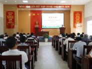 Hội nghị BCH Đảng bộ huyện mở rộng thông qua Phương án dự kiến điều chỉnh lại tên gọi sau sắp xếp ĐVHC cấp xã
