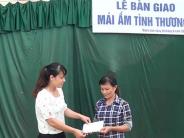 Bàn giao nhà Mái ấm tình thương